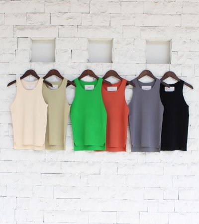 画像22: 20%OFF！ハイゲージニットタンクトップ《セール商品につき返品不可》Highgauge Knit Tanktop