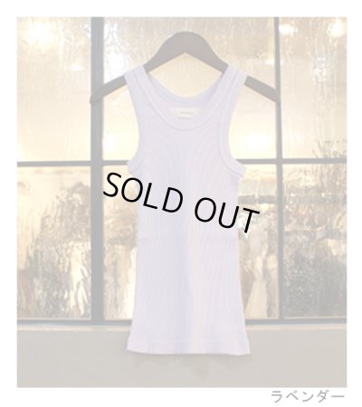 画像7: シームレスリブタンクトップ　Seamless Rib Tanktop