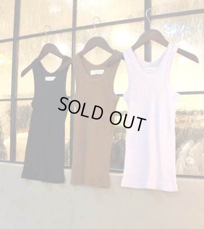 画像2: シームレスリブタンクトップ　Seamless Rib Tanktop