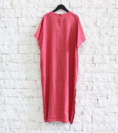 画像13: 30%OFF！ウォッシュド40sリネンキャンバスサイドボタンワンピース《セール商品につき返品不可》