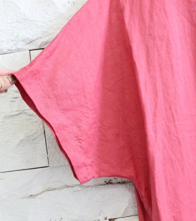 画像11: 30%OFF！ウォッシュド40sリネンキャンバスサイドボタンワンピース《セール商品につき返品不可》