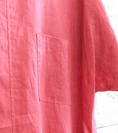 画像10: 30%OFF！ウォッシュド40sリネンキャンバスサイドボタンワンピース《セール商品につき返品不可》