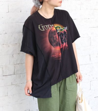 画像6: 40%OFF！アシンメトリースリットトップ　circa make asymmetry slit top《セール商品につき返品不可》