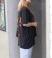 画像3: 30%OFF！アシンメトリースリットトップ　circa make asymmetry slit top《セール商品につき返品不可》