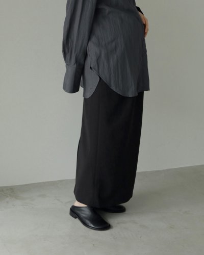 画像2: タックマキシスカート　Tuck Maxi Skirt　アンヌーク