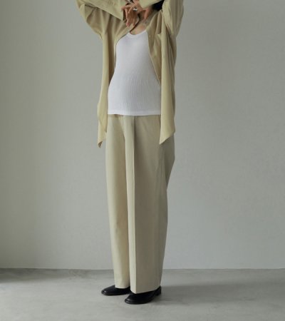 画像6: タックワイドパンツ　Tuck Wide Pants　アンヌーク