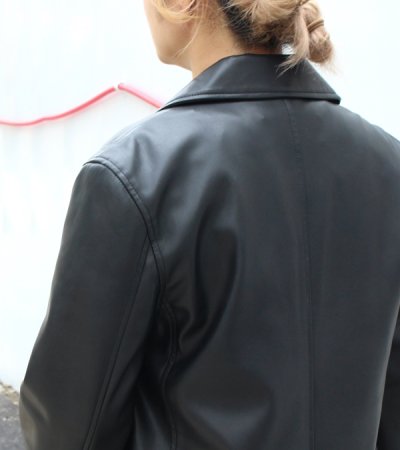 画像20: 30%OFF！エコレザーステンカラージャケット　Ecoleather Soutiencollar Jacket《セール商品につき返品不可》