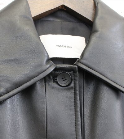 画像22: 30%OFF！エコレザーステンカラージャケット　Ecoleather Soutiencollar Jacket《セール商品につき返品不可》