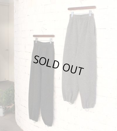 画像1: ドローストリングウールパンツ　Drawstring Wool Pants