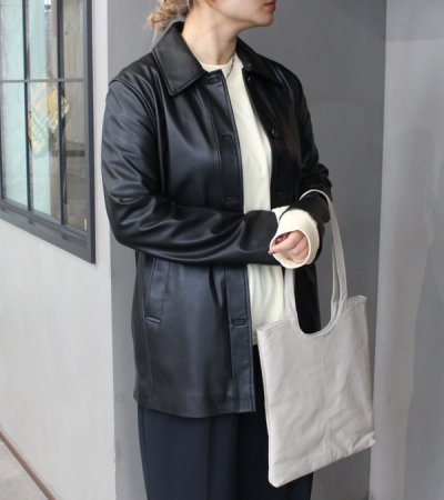 画像8: 30%OFF！エコレザーステンカラージャケット　Ecoleather Soutiencollar Jacket《セール商品につき返品不可》