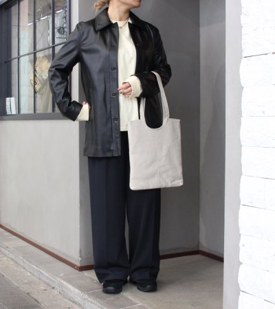 画像7: 30%OFF！エコレザーステンカラージャケット　Ecoleather Soutiencollar Jacket《セール商品につき返品不可》