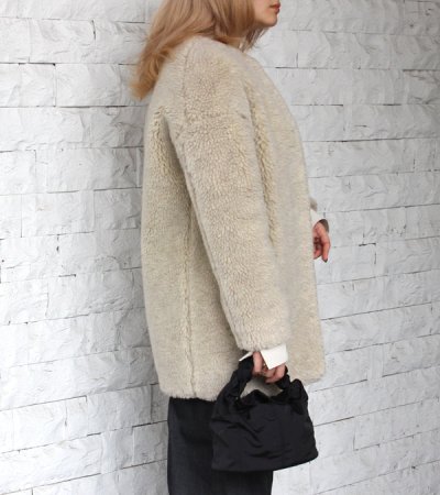 画像4: 20%OFF！ウールファーロングコート《セール商品につき返品不可》