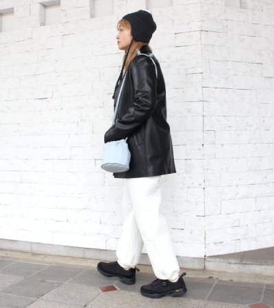 画像5: 30%OFF！エコレザーステンカラージャケット　Ecoleather Soutiencollar Jacket《セール商品につき返品不可》