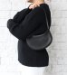 画像12: レザーラウンドバッグ　Leather Round Bag