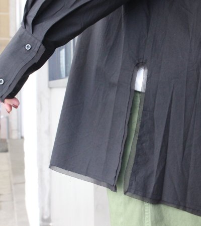 画像1: コットンオーバーサイズシャツ　Cotton Oversize Shirts