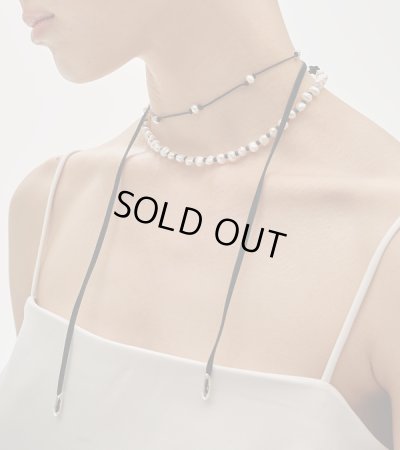 画像9: コードパールチョーカー　Cord Pearl Choker