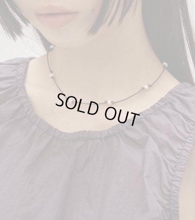 画像3: コードパールチョーカー　Cord Pearl Choker