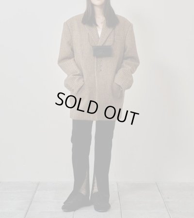 画像20: ウール100%チェックジャケット　Wool100% Check Jacket