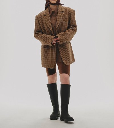 画像6: ウール100%チェックジャケット　Wool100% Check Jacket