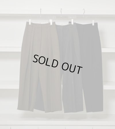 画像1: ボンディングワイドトラウザーズ　Bonding Wide Trousers