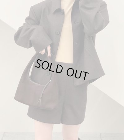 画像20: ラウンドレザーバッグ　Round Leather Bag