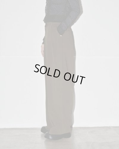 画像6: ボンディングワイドトラウザーズ　Bonding Wide Trousers