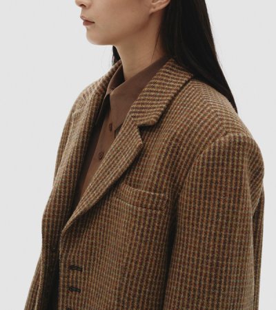 画像5: ウール100%チェックジャケット　Wool100% Check Jacket