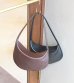 画像1: レザーラウンドバッグ　Leather Round Bag (1)
