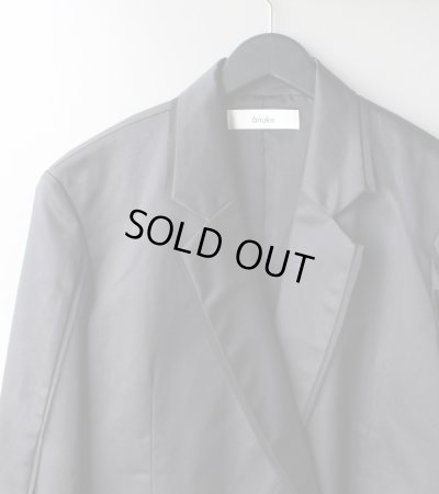 画像1: 30%OFF！サテンスリットジャケット　Satin Slit Jacket《セール商品につき返品不可》