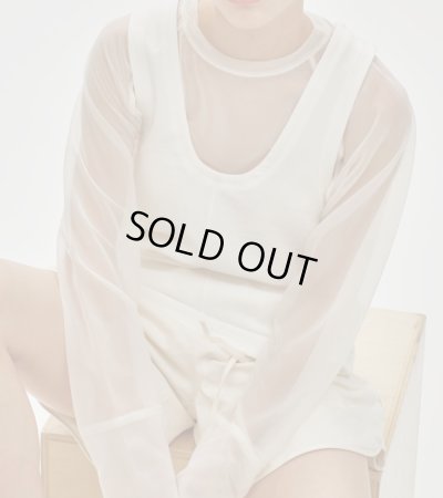 画像1: 20%OFF！シアーラグランロングティーシャツ　Sheer Raglan Long T-shirts《セール商品につき返品不可》