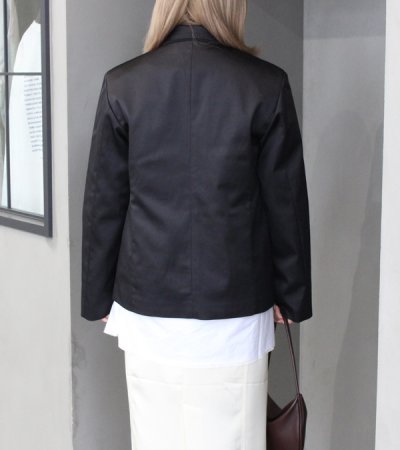 画像5: 20%OFF！サテンスリットジャケット　Satin Slit Jacket《セール商品につき返品不可》