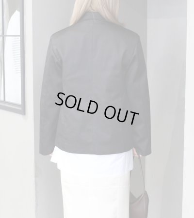 画像5: 30%OFF！サテンスリットジャケット　Satin Slit Jacket《セール商品につき返品不可》