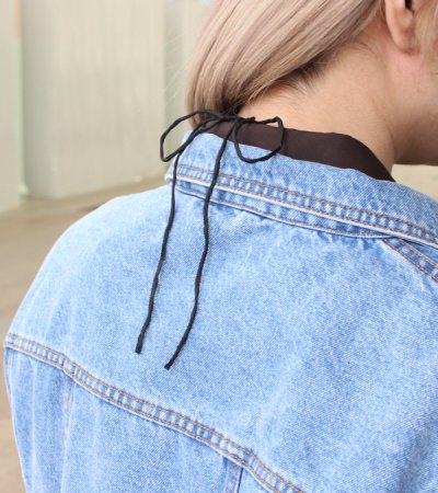 画像21: シルクコード×パールネックレス　Silkcord x Pearl Necklace