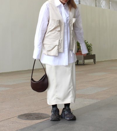 画像15: サテンペンシルスカート　Satin Pencil Skirt