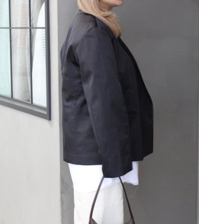 画像4: 20%OFF！サテンスリットジャケット　Satin Slit Jacket《セール商品につき返品不可》