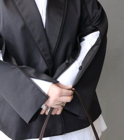 画像8: 20%OFF！サテンスリットジャケット　Satin Slit Jacket《セール商品につき返品不可》