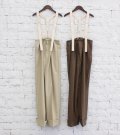 サスペンダーハイウエストパンツ　Suspenders Highwaist Pants