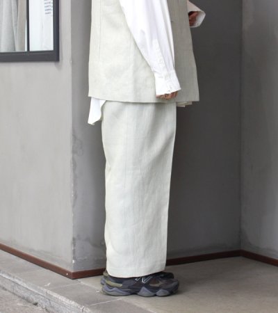 画像12: 20%OFF！タックリネントラウザーズ　Tuck Linen Trousers《セール商品につき返品不可》