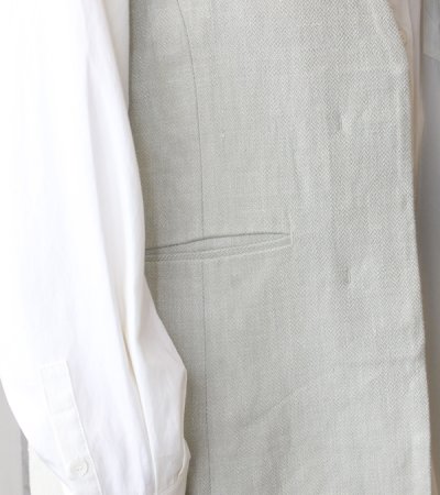 画像7: 20%OFF！リネンオーバーベスト　Linen Over Vest《セール商品につき返品不可》