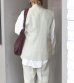 画像5: リネンオーバーベスト　Linen Over Vest