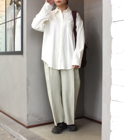 画像14: 20%OFF！タックリネントラウザーズ　Tuck Linen Trousers《セール商品につき返品不可》