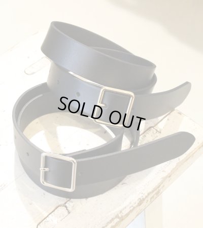 画像1: スクエアバックルベルト　Square Backle Belt