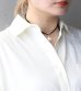 画像2: シルクコード×パールネックレス　Silkcord x Pearl Necklace (2)