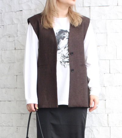 画像9: 20%OFF！リネンオーバーベスト　Linen Over Vest《セール商品につき返品不可》