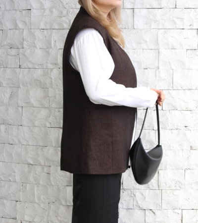 画像11: 20%OFF！リネンオーバーベスト　Linen Over Vest《セール商品につき返品不可》