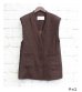 画像26: リネンオーバーベスト　Linen Over Vest