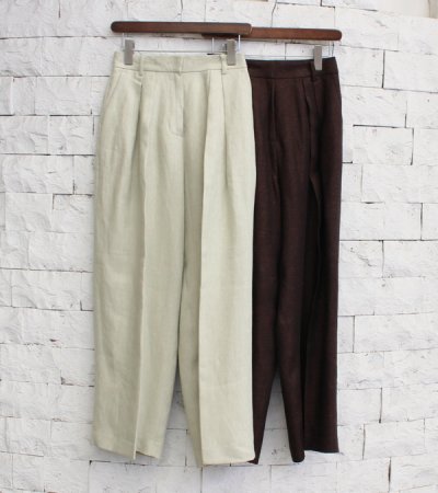 画像15: 20%OFF！タックリネントラウザーズ　Tuck Linen Trousers《セール商品につき返品不可》