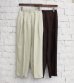 画像15: タックリネントラウザーズ　Tuck Linen Trousers