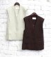 画像1: リネンオーバーベスト　Linen Over Vest (1)