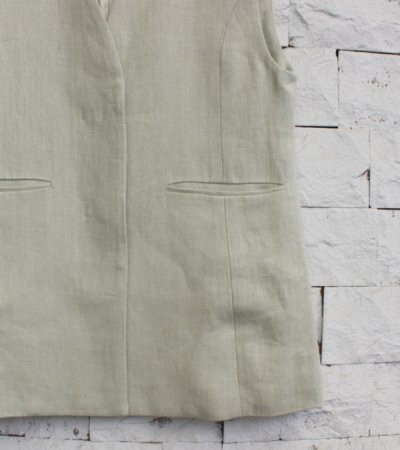 画像23: 20%OFF！リネンオーバーベスト　Linen Over Vest《セール商品につき返品不可》